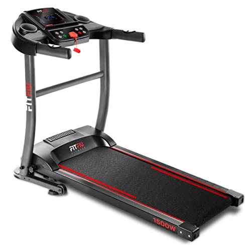 Passadeira de Corrida FITFIU Fitness MC-200 (Preto - 43.2 x 122 cm - Até: 14 km/h) Fitfiu Fitness - Exercício e fitness - passadeira, corrida, fitfiu, mc-200, preto, 43.2x122 cm