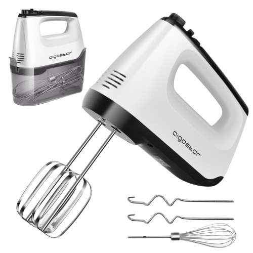 Batedeira AIGOSTAR Pudding30KLU (400 W - 6 velocidades) Aigostar - Batedeiras e liquidificadores - 400 W, 6 velocidades