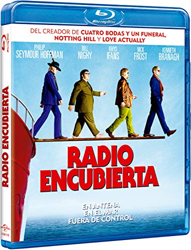 Blu-Ray Pirate Radio (Edição em Espanhol) UNIVERSAL - Dvds e vídeos - blu-ray, pirate radio, edição espanhola