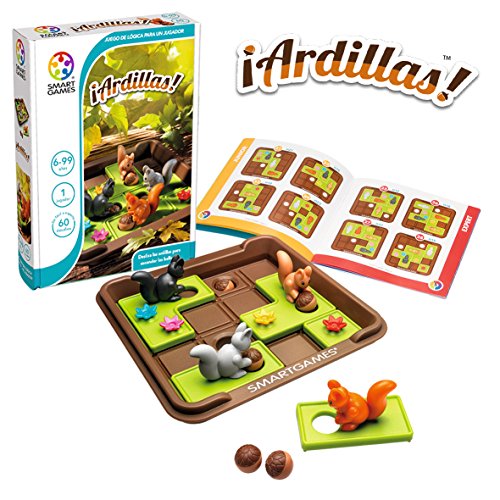 Jogo de Tabuleiro SMART GAMES 800005 (Idade Mínima: 4) Smart Games - Jogos - jogo de tabuleiro, devolvimento lógico, concentração, capacidade observação