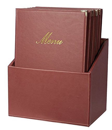 Conjunto de capas para menu SECURIT 2-1005-1 SECURIT - Porta-contas - polipropileno, preto, castanho, roxco, branco