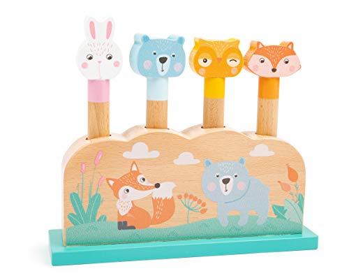 Jogo de tabuleiro SMALL FOOT COMPANY (2 anos) Small Foot - Brinquedos - jogo de tabuleiro, animais coloridos, castelo, bola