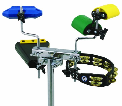 Suporte para Bateria LP PERCUSSION Mini Everything Rack Fender - Acessórios de percussão - suporte, bateria, lp percussion, mini everything rack, 2 pontos, fixação