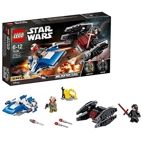 LEGO Star Wars - A-Wing vs. Tie Fighter (Idade Mínima Recomendada: 4 anos) LEGO - Blocos de encaixe - a-wing, tie fighter, star wars, lego