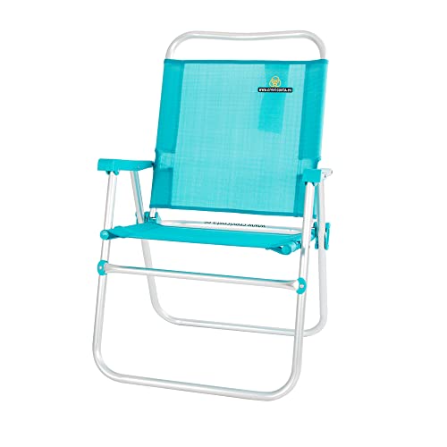 Cadeira de Praia ECO 28082 (Azul - Poliéster) CREVICOSTA - Móveis de exterior - azul, poliéster, praia