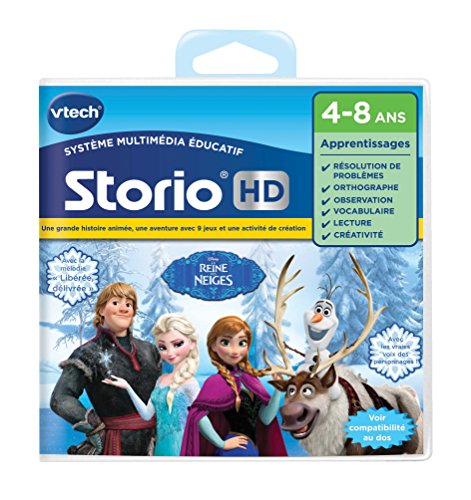 Jogo Didático VTECH Storio Disney La Reine des Neiges VTech - Software de computador - didático, disney, Elsa, educativo, criativo