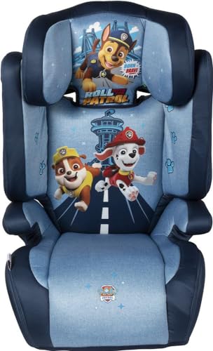 Cadeira Auto para Crianças PAW PATROL (Azul) Global Trading - Móveis para bebês e crianças pequenas - cadeira auto, crianças, paw patrol, azul, cinto seguranca, fixação universal