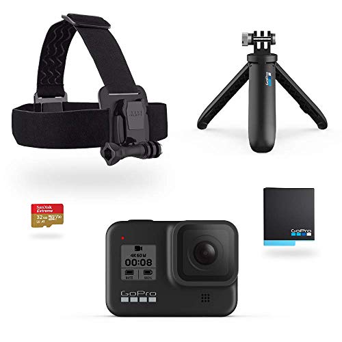 Action cam GOPRO HERO 8 BLACK (4K - 12 MP - Wi-Fi e Bluetooth) GoPro - Baterias - 4k, 12 mp, wi-fi, bluetooth