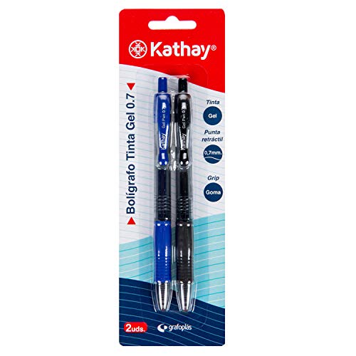 Canetas de Feltro KATHAY 86210599 (Multicor) Grafoplas del Noroeste,S.A. - Canetas - multicor, tinta gel, 0.7mm, ergonômico