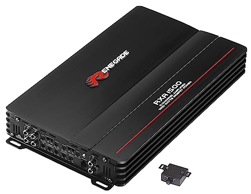 Amplificador Auto RENEGADE RXA-1500 (1500W) Renegade - Amplificadores de veículos a motor - 1500w, usb