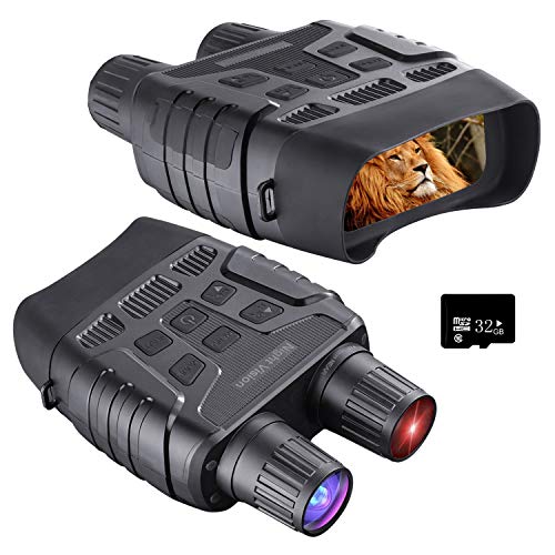 Binóculos Digital Night Vision 1.3MP 32GB NEYLANG - Binóculos - 1.3mp, 32GB, visão digital, sensor cmos