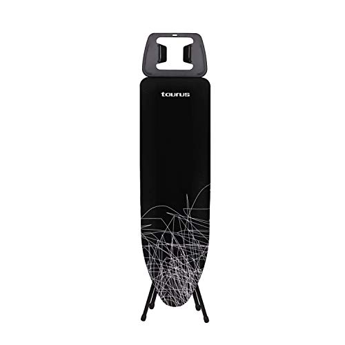 Tábua de Engomar ARGENTA Black 1 110 x 32 cm Taurus - Tábuas de passarroupa - tábua, engomar, ARGENTA, preto, 110x32cm