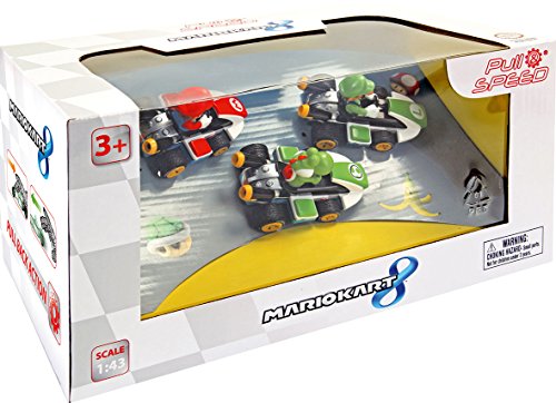 Conjunto de veículo e piloto R/C PULL & SPEED 15813010 Carrera - Carros e caminhões de controle remoto - veículo, piloto, mario kart 8, sistema de puxar