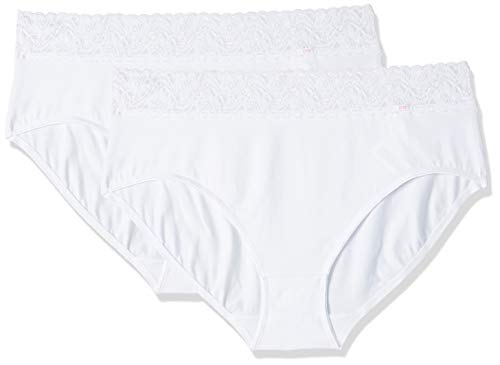 Fralda DIM COTON Plus Stretch Slip Maxi X2 Culote Branco (Tam: M/L - 40) Dim - Roupa - algodão, fibra sintética, macios, confortáveis