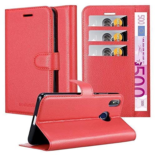Capa para Cubot J3 Pro CADORABO Vermelho CADORABO - Capas para telemóveis - couro, vermelho, resistente a riscos, resistente ao pó