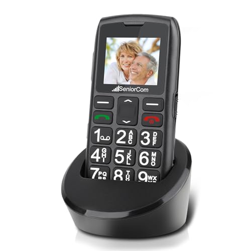 Telemóvel Sénior SENIORCOM T1 (2.8'' - 3G - Preto) SeniorCom - Telemóveis - 2.8, 3g, preto, clássico