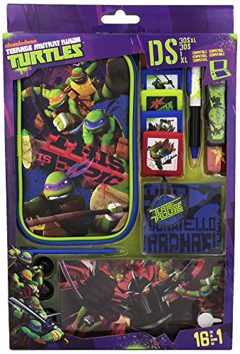 Bolsa de Transporte NINTENDO 3DS Tortugas Ninja Indeca - Acessórios para console de jogo portátil - tortugas ninja, proteção, cartuchos de jogo, ajustável