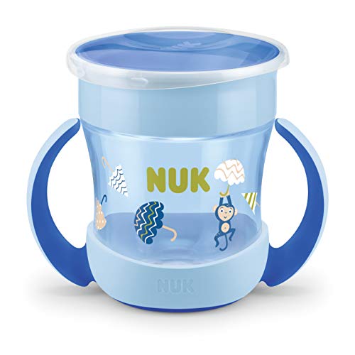 Mini Magic Cup Azul 160 Ml NUK 1 Unidade NUK - Copos de transição - 160 ml, bico 360°, anti-derrame