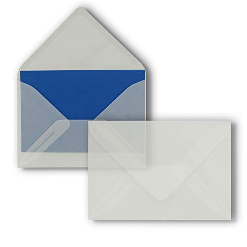 Bolsa de Envelopes B6 Transparente (17.5x12.5cm) FarbenFroh by GUSTAV NEUSER - Envelopes - transparente, 17.5x12.5cm