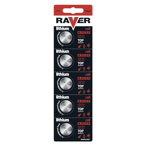 Pilhas Não Recarregáveis EMOS Raver Cell (5 unidades) Emos - Baterias - pilhas não recarregáveis, emos raver cell, 3V, botão, alarmes, relógios