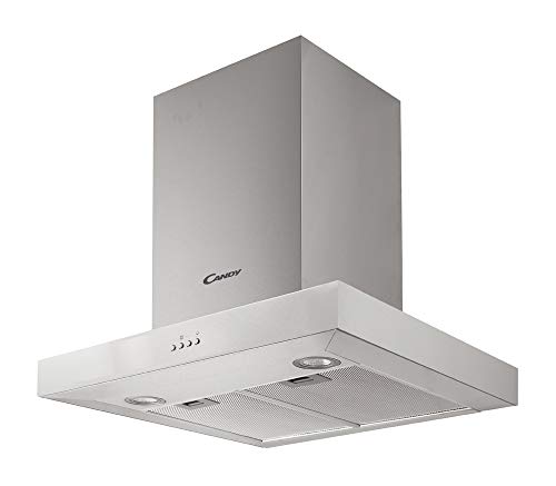 Exaustor CANDY CMB655X (531 m³/h - 60 cm - Inox) Candy - Exaustores - 531 m3/h, 60 cm, inox, classe c