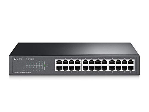 Switch TP-LINK TL-SF1024D (24 Portas Gigabit) TP-Link - Concentradores e comutadores - 24 portas, gigabit, plug and play
