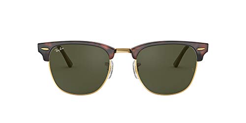 Óculos de sol RAYBAN Clubmaster Havana Brown Ray-Ban - Óculos de sol - havana brown, clubmaster, acetato/metal, 49mm