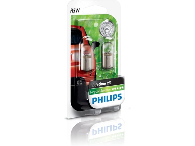 Lâmpada PHILIPS LONG LIFE ECOVISION 12821LLECOB2 Philips - Iluminação de veículo a motor - eco, long life, philips