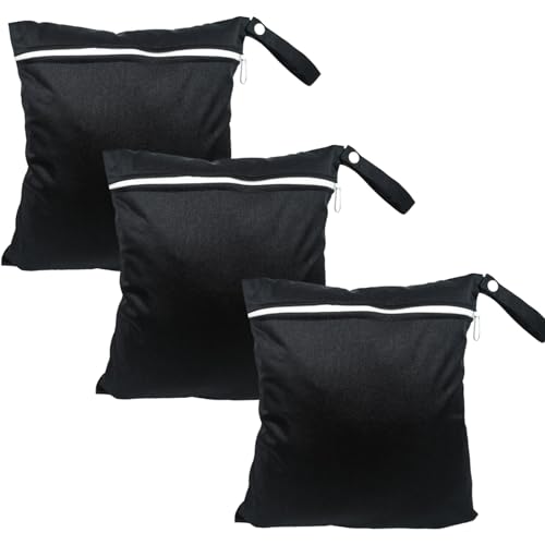Saco de Banho FUIPVGI 3 Peças Preto (Recondicionado Como Novo) FUIPVGI - Móveis para bebês e crianças pequenas - 3 peças, poliéster, TPU, preto
