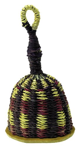 Instrumento Musical KAMBALLA Ghana Caxixi Laranja Kamballa - Acessórios para instrumentos musicais e orquestra - instrumento musical, kamballa, ghana, caxixi, laranja