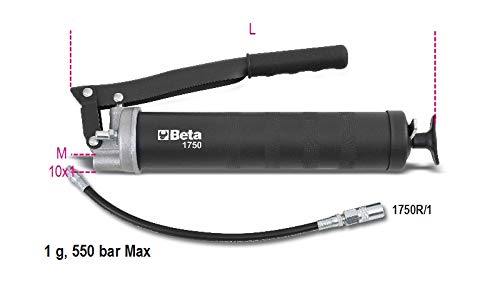 Beta 1750-500 bomba de caldeira 500 l/h (Acessórios para chaleiras) Beta - Pistolas de graxa - preto, aço, 500 L/h, 380 mm