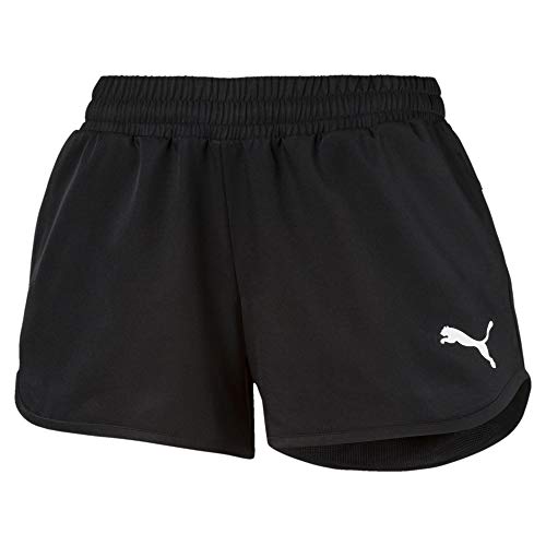 Calções para Mulher PUMA Active Woven Preto para Fitness (M) PUMA - Calções - mulher, fitness, preto
