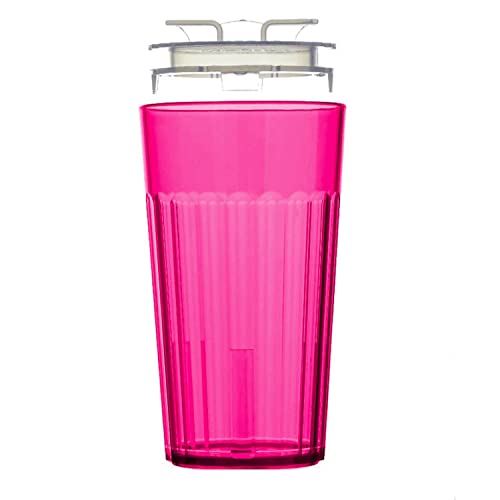 Garrafa de Água RELOO Smart Cup G2 Violeta Reflo - Copos e canecas - vidro temperado, 500ml, sistema inteligente, violeta