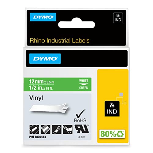 Etiquetadora DYMO 1805414 Preto sobre branco DYMO - Fitas de etiquetas e recargas - preto, branco, etiquetas