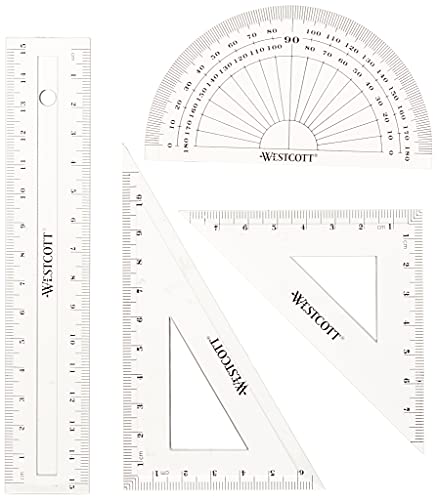 Brinquedo Didático WESTCOTT 10303 00 (Idade Mínima: 6) Westcott - Kits de desenho e pintura - ferramenta didática, 6 anos, geométricas, instrumentos de corte