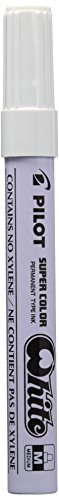 Canetas de Tinta Permanente PILOT SB2000-WS Branco (Médio) Pilot - Canetas - 12 canetas, tinta permanente, médio traço, álcool base