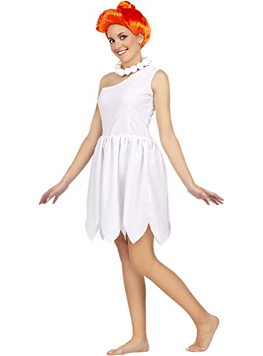 Fato de Mulher DISFRAZZES VILMA PICAPIEDRAS (Tam: M-L) Funiglobal - Brincadeira de faz de conta - vestido, cabelo, colar, coroa