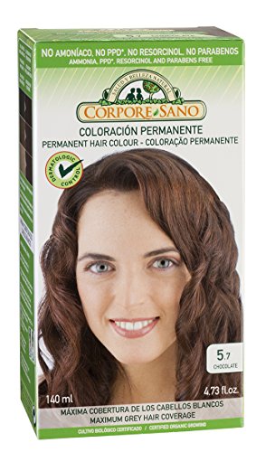 Coloração Permanente Corporal Sano Chocolate 140 Ml CORPORE SANO - Coloração de cabelo - permanente, corporal, chocolate