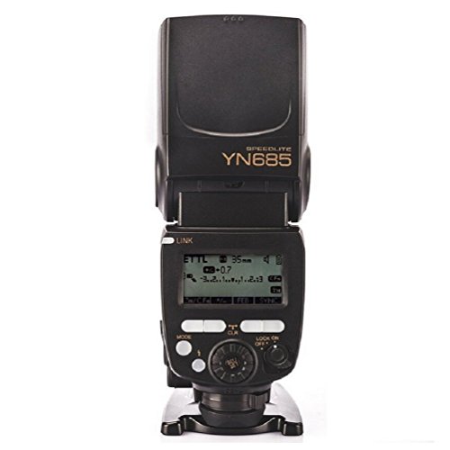 Flash YONGNUO YN-685 I TTL (NG: 60 - Controlo: TTL) Yongnuo - Peças e acessórios para câmeras - gn60, i-ttl, zoom auto, flash em câmara