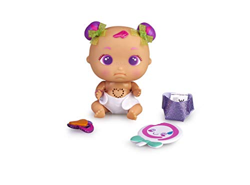Boneca FAMOSA The Bellies Noni no (Idade Mínima Recomendada: 3 anos) The Bellies - Bonecas - 17 cm, olhos piscam, corpo macio, chupete