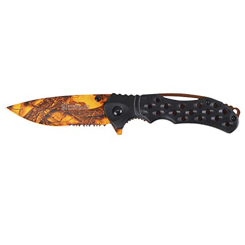 Navalha Desportiva I-FIELD Basic (Laranja - 10cm) iFIELD - Cozinha & sala de jantar - aço inoxidável, 10 cm, abs, cabo preto