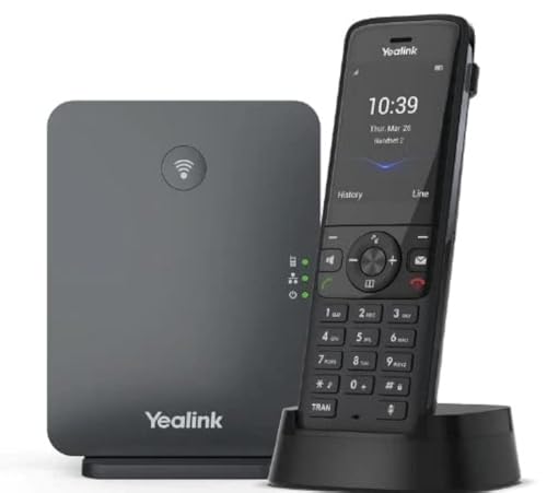 Telefone IP YEALINK W78P (Base W70B + inalámbrico W78H) Yealink - Telefonia - telefone ip, yealink w78p, base w70b, inalambrico w78h