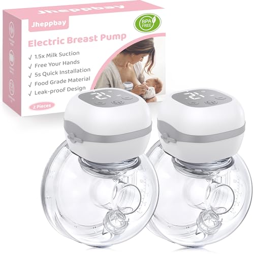 Biberão Eléctrico JHEPPBAY 2 Peças Branco Jheppbay - Bomba de amamentação - elétrico, 2 peças, branco