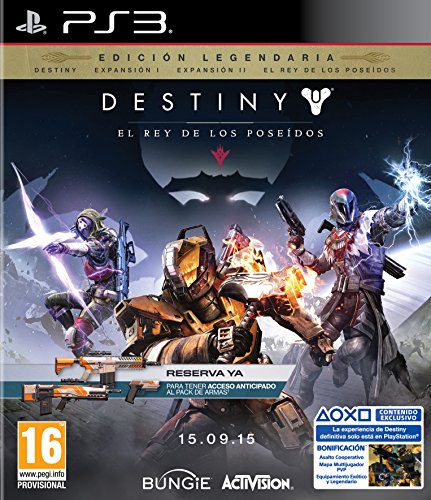 Jogo PS3 Destiny: The Taken King Legendary Edition ACTIVISION - Software de jogos de vídeo - PS3, destiny, taken king, legendary edition, expansões, conteúdo adicional