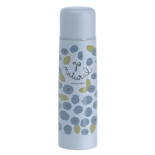 Garrafa Térmica SUAVINEX (Azul - Aço Inoxidável) Suavinex - Porta-alimentos e bebidas - azul, aço inoxidável, térmica