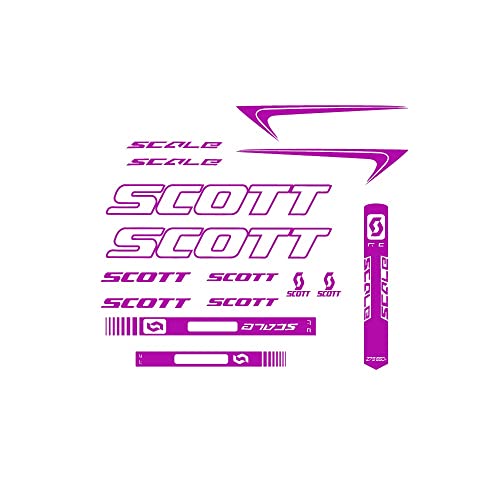Autocolantes para Bicicleta SCOTT Scale Mod 2 STAR SAM SL - Materiais de arte e artesanato - autocolantes, bicicleta, scott scale mod 2, adesivos, 3m, resistentes
