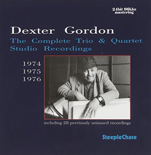 CD Complete Dexter Gordon Trio & Quartet Recordings (3CDs) STEEPLECHASE - Música e gravações de som - saxofonista, trio, quarteto, jazz