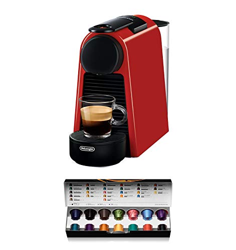 Máquina de Café DELONGHI Nespresso Essenza Mini Vermelha DELONGHI - Máquinas de café espresso - vermelha, mini, nespresso