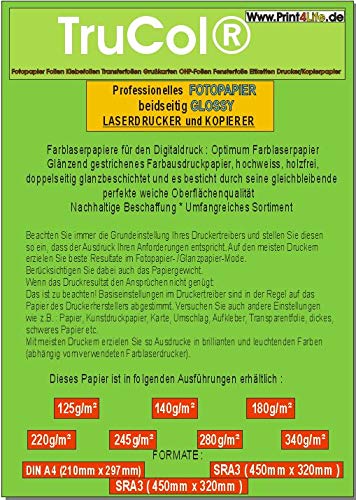 Papel Fotográfico CANON Colour Laser DIN A4 - Double AC-Concept - Sinalização - canon, color laser, din a4, double, 100g/m²
