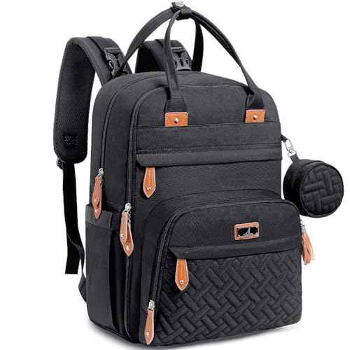 Mochila BABBLEROO 2 em 1 (Bege - Poliéster - 37 x 25 x 15 cm) BabbleRoo - Sacolas de fraldas - 2 em 1, bege, poliéster, 37 x 25 x 15 cm